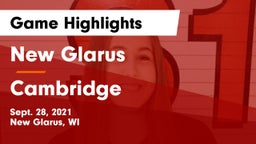 New Glarus  vs Cambridge  Game Highlights - Sept. 28, 2021