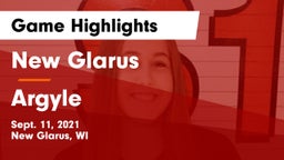 New Glarus  vs Argyle  Game Highlights - Sept. 11, 2021