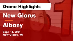 New Glarus  vs Albany Game Highlights - Sept. 11, 2021