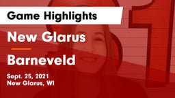 New Glarus  vs Barneveld  Game Highlights - Sept. 25, 2021