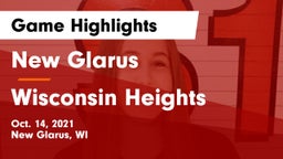 New Glarus  vs Wisconsin Heights  Game Highlights - Oct. 14, 2021