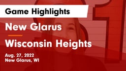 New Glarus  vs Wisconsin Heights  Game Highlights - Aug. 27, 2022