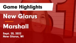 New Glarus  vs Marshall  Game Highlights - Sept. 20, 2022