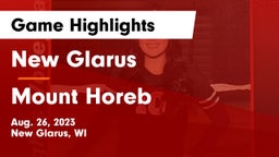 New Glarus  vs Mount Horeb  Game Highlights - Aug. 26, 2023