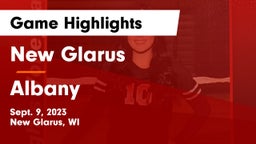 New Glarus  vs Albany  Game Highlights - Sept. 9, 2023