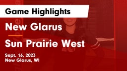 New Glarus  vs Sun Prairie West Game Highlights - Sept. 16, 2023