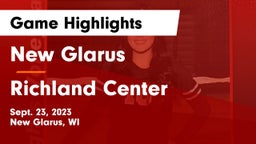 New Glarus  vs Richland Center Game Highlights - Sept. 23, 2023