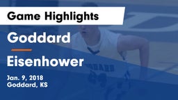 Goddard  vs Eisenhower  Game Highlights - Jan. 9, 2018