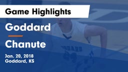 Goddard  vs Chanute  Game Highlights - Jan. 20, 2018