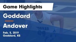 Goddard  vs Andover  Game Highlights - Feb. 5, 2019