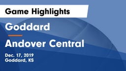 Goddard  vs Andover Central  Game Highlights - Dec. 17, 2019