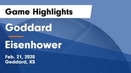 Goddard  vs Eisenhower  Game Highlights - Feb. 21, 2020