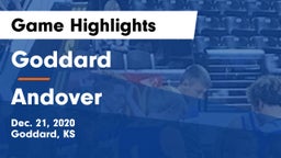 Goddard  vs Andover  Game Highlights - Dec. 21, 2020