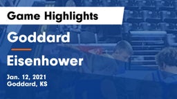 Goddard  vs Eisenhower  Game Highlights - Jan. 12, 2021