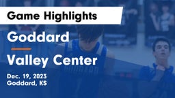 Goddard  vs Valley Center  Game Highlights - Dec. 19, 2023
