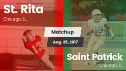 Matchup: St. Rita  vs. Saint Patrick  2017