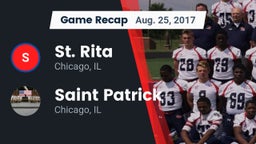 Recap: St. Rita  vs. Saint Patrick  2017
