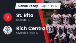 Recap: St. Rita  vs. Rich Central  2017