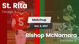 Matchup: St. Rita  vs. Bishop McNamara  2017