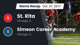 Recap: St. Rita  vs. Simeon Career Academy  2017