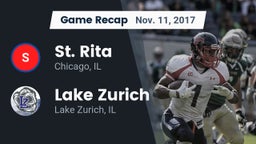 Recap: St. Rita  vs. Lake Zurich  2017