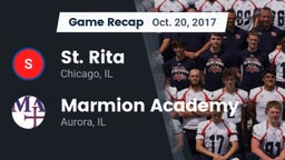 Recap: St. Rita  vs. Marmion Academy  2017