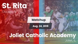 Matchup: St. Rita  vs. Joliet Catholic Academy  2018