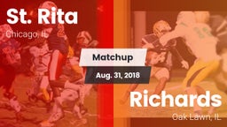 Matchup: St. Rita  vs. Richards  2018