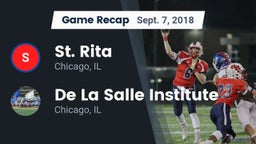 Recap: St. Rita  vs. De La Salle Institute 2018