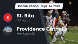 Recap: St. Rita  vs. Providence Catholic  2018
