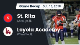 Recap: St. Rita  vs. Loyola Academy  2018