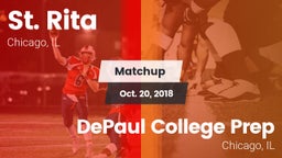 Matchup: St. Rita  vs. DePaul College Prep  2018