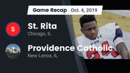 Recap: St. Rita  vs. Providence Catholic  2019