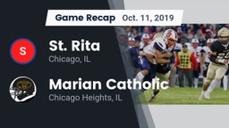 Recap: St. Rita  vs. Marian Catholic  2019