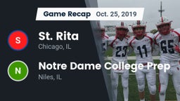 Recap: St. Rita  vs. Notre Dame College Prep 2019