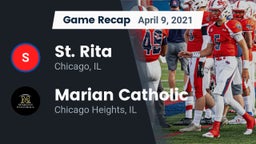 Recap: St. Rita  vs. Marian Catholic  2021