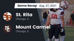 Recap: St. Rita  vs. Mount Carmel  2021