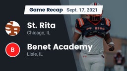Recap: St. Rita  vs. Benet Academy  2021