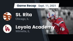 Recap: St. Rita  vs. Loyola Academy  2021