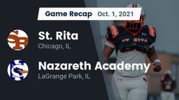 Recap: St. Rita  vs. Nazareth Academy  2021
