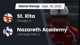 Recap: St. Rita  vs. Nazareth Academy  2022
