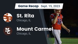 Recap: St. Rita  vs. Mount Carmel  2023