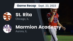 Recap: St. Rita  vs. Marmion Academy  2023