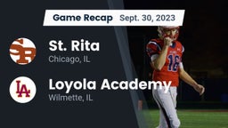 Recap: St. Rita  vs. Loyola Academy  2023