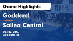 Goddard  vs Salina Central  Game Highlights - Dec 02, 2016