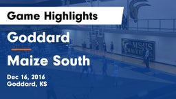 Goddard  vs Maize South  Game Highlights - Dec 16, 2016