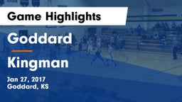Goddard  vs Kingman  Game Highlights - Jan 27, 2017