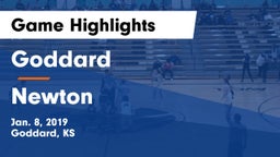 Goddard  vs Newton  Game Highlights - Jan. 8, 2019