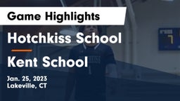 Hotchkiss School vs Kent School Game Highlights - Jan. 25, 2023