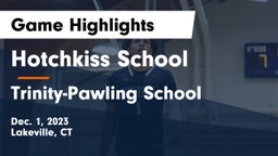 Hotchkiss School vs Trinity-Pawling School Game Highlights - Dec. 1, 2023